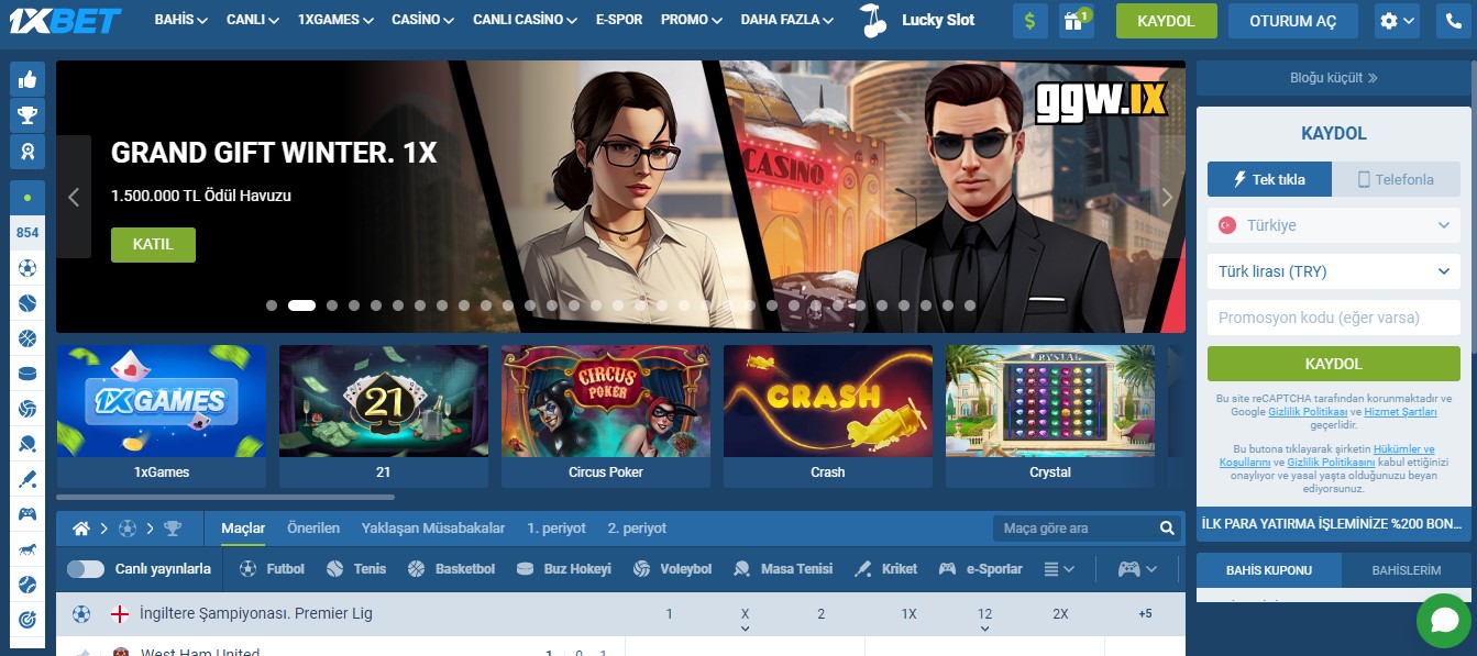 1xbet